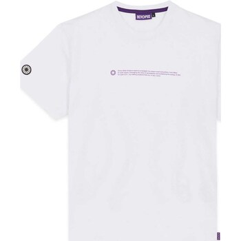 Textiel Heren T-shirts korte mouwen Octopus Outline Logo Tee Wit