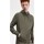 Textiel Heren Fleece Fred Perry Fp Hooded Zip Through Sweatshirt Groen