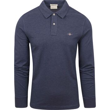 Textiel Heren T-shirts & Polo’s Gant Rugger Pique Polo Jeans Blauw Blauw