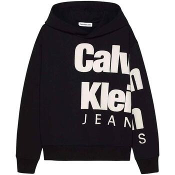 Textiel Jongens Sweaters / Sweatshirts Calvin Klein Jeans  Zwart