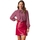 Textiel Dames Tops / Blousjes Minueto Shirt Wendy - Red Multicolour