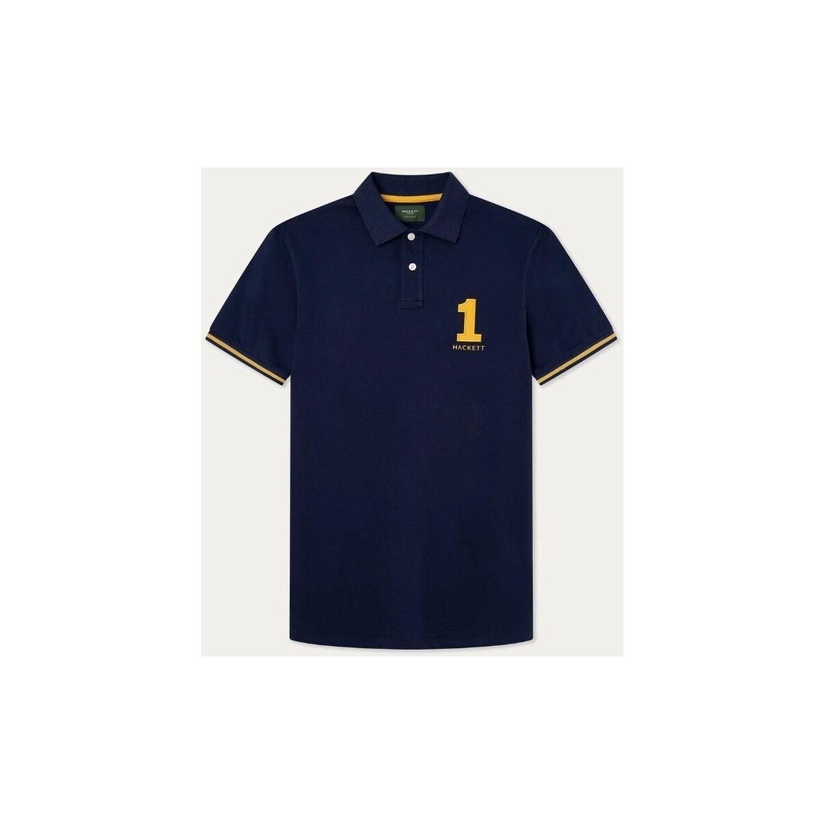 Textiel Heren T-shirts korte mouwen Hackett HM563196 HERITAGE Blauw