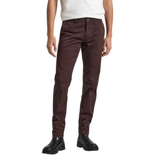 Textiel Heren Broeken / Pantalons Pepe jeans  Bruin