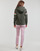Textiel Dames Sweaters / Sweatshirts Superdry RAINBOW STRIPE LOGO HOODIE Zwart / Multicolour