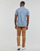 Textiel Heren Overhemden korte mouwen Superdry VINTAGE OXFORD S/S SHIRT Blauw