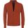 Textiel Heren Sweaters / Sweatshirts Casa Moda Vest Zip Petrol Oranje Oranje