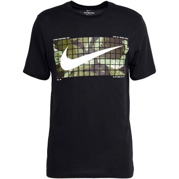 Textiel Heren T-shirts korte mouwen Nike CAMISETA MANGA CORTA HOMBRE  FJ2446 Zwart
