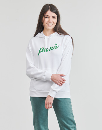Textiel Dames Sweaters / Sweatshirts Puma ESS+ BLOSSOM SCRIPT HOODIE TR Wit