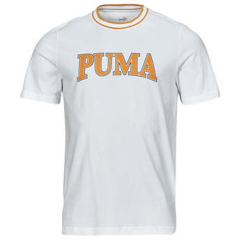 Textiel Heren T-shirts korte mouwen Puma PUMA SQUAD BIG GRAPHIC TEE Wit