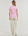 Textiel Dames T-shirts korte mouwen U.S Polo Assn. CRY Roze