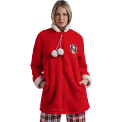 Textiel Dames Pyjama's / nachthemden Admas Binnenjas Santoro Rood