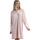 Textiel Dames Pyjama's / nachthemden Admas Nachthemd met lange mouwen Rose Chains Roze