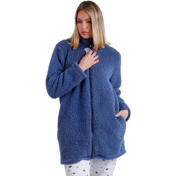 Textiel Dames Pyjama's / nachthemden Admas Binnenjas Cloudy Nights Blauw