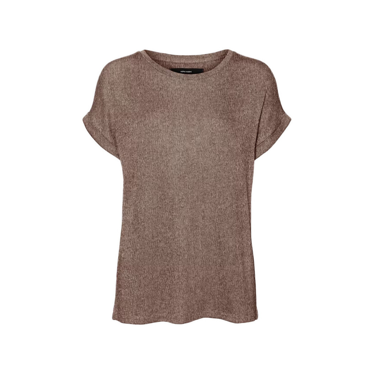 Textiel Dames T-shirts & Polo’s Vero Moda  Bruin
