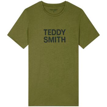 Textiel Heren T-shirts & Polo’s Teddy Smith  Groen