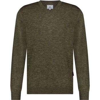 Textiel Heren Sweaters / Sweatshirts State Of Art Trui V-Hals Groen Melange Groen
