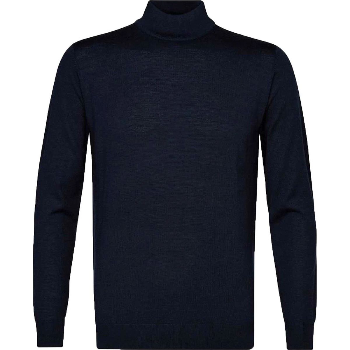 Textiel Heren Sweaters / Sweatshirts Profuomo Turtleneck Trui Merino Navy Blauw