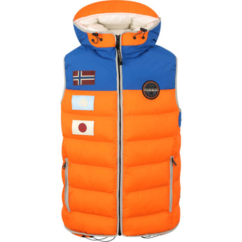 Textiel Heren Trainings jassen Napapijri Shackleton Bodywarmer Oranje Oranje