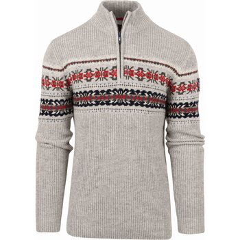 Textiel Heren Sweaters / Sweatshirts New Zealand Auckland NZA Half Zip Trui Ngunguru Grijs Grijs