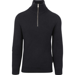 Textiel Heren Sweaters / Sweatshirts Marc O'Polo Half Zip Trui Navy Blauw