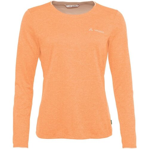 Textiel Dames T-shirts met lange mouwen Vaude  Oranje