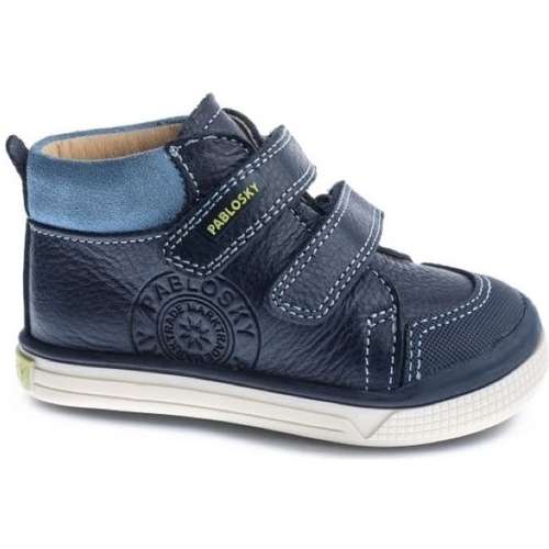 Schoenen Kinderen Sneakers Pablosky Baby 035420 B - Niagara Oceano Blauw