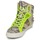 Schoenen Dames Hoge sneakers Ash SONIC Slang / Geel