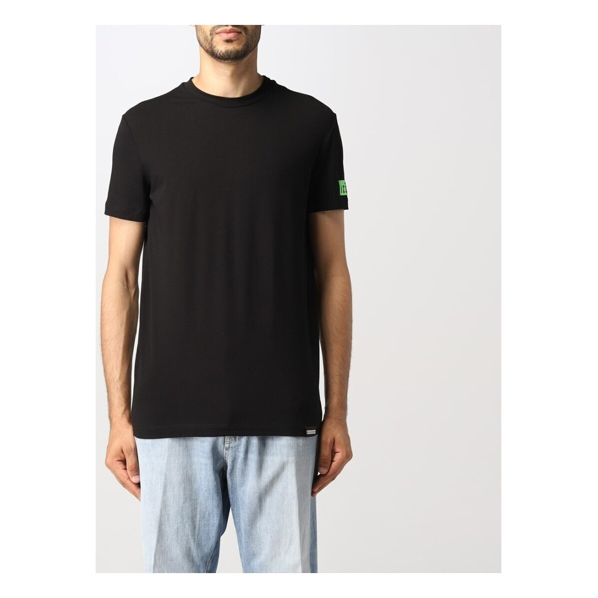 Textiel Heren T-shirts & Polo’s Dsquared  Zwart