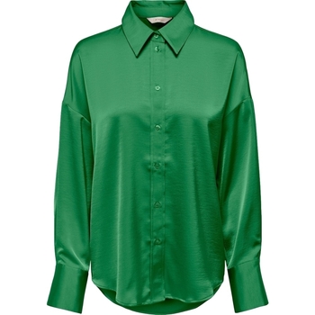Textiel Dames Tops / Blousjes Only Marta Oversize Shirt - Peppermint Groen