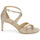 Schoenen Dames Sandalen / Open schoenen MICHAEL Michael Kors KINSLEY SANDAL Goud