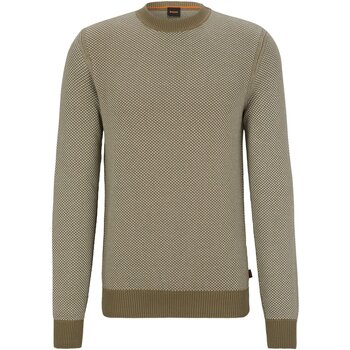 Textiel Heren Sweaters / Sweatshirts BOSS Hugo  Keyrete Trui Groen Groen