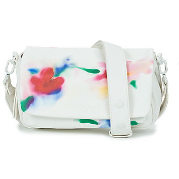 Desigual Witte Uitschuifbare Handtas met Meerdere Compartimenten Multicolor Dames