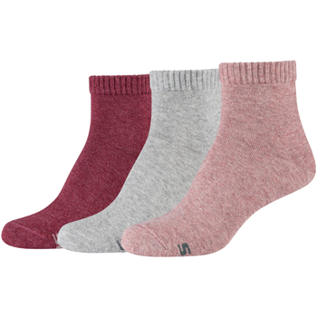 Accessoires Dames Sokken Skechers 3PPK Wm Casual Quarter Socks Multicolour