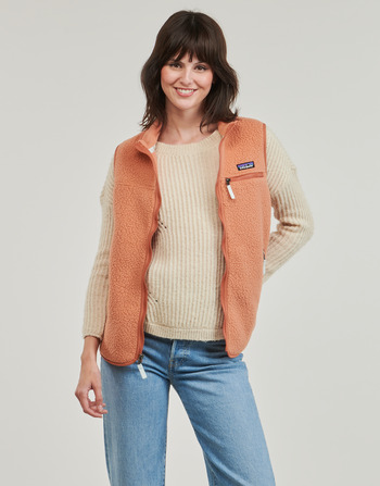 Textiel Dames Fleece Patagonia W's Retro Pile Vest Oranje