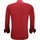 Textiel Heren Overhemden lange mouwen Gentile Bellini Zakelijke Katoenen Blouse Stretch Rood