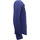 Textiel Heren Overhemden lange mouwen Gentile Bellini Nette Getailleerde Blouse Stretch Blauw