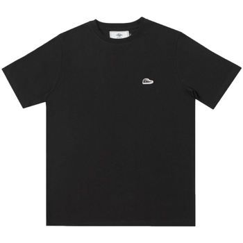 Textiel Heren T-shirts & Polo’s Sanjo T-Shirt Patch Classic - Black Zwart