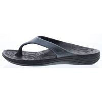 Schoenen Dames slippers Aetrex Fiji Flips Zwart