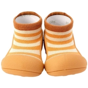 Schoenen Kinderen Babyslofjes Attipas Stripes - Mustard Geel