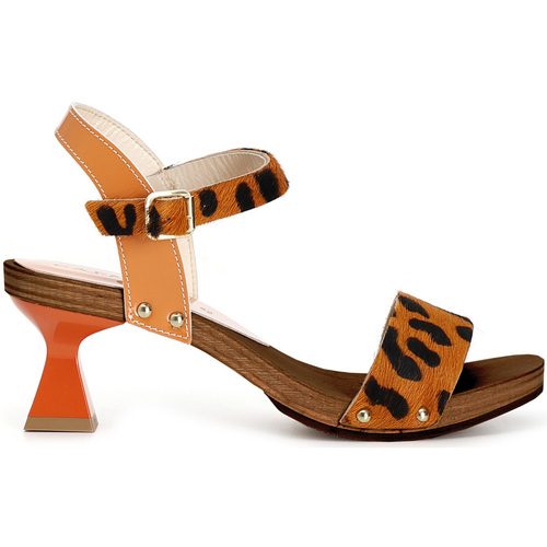 Schoenen Dames Sandalen / Open schoenen Café Noir C1FD8004 Oranje