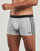 Ondergoed Heren Boxershorts adidas Performance ACTIVE FLEX COTTON 3 STRIPES Zwart / Wit / Grijs