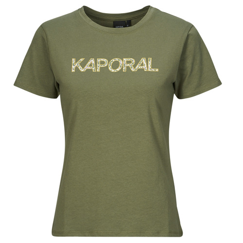 Textiel Dames T-shirts korte mouwen Kaporal FANJO Kaki
