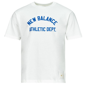 Textiel Heren T-shirts korte mouwen New Balance ATHLETICS DEPT TEE Wit
