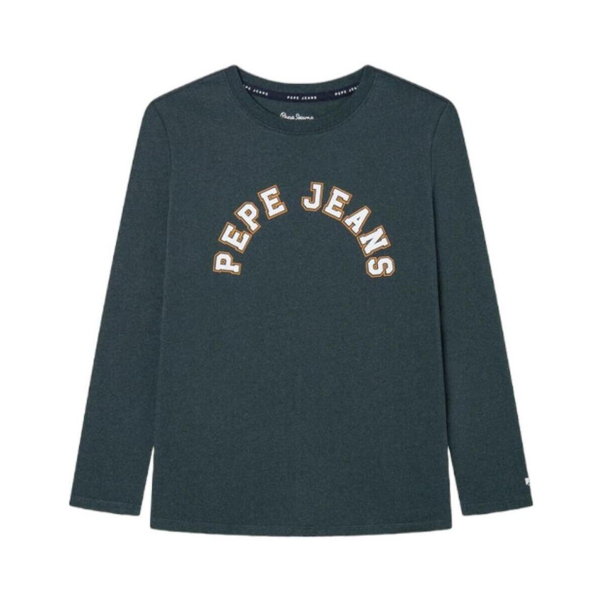 Textiel Jongens T-shirts korte mouwen Pepe jeans  Groen