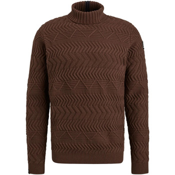 Textiel Heren Sweaters / Sweatshirts Vanguard Knitted Coltrui Bruin Bruin