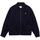 Textiel Heren Mantel jassen Lacoste Short Zippered Organic Jacket - Bleu Marine Beige