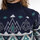 Textiel Heren Truien Oxbow Trui met ronde hals in seizoenjacquard P2PERMAG Blauw