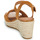 Schoenen Dames Sandalen / Open schoenen Geox D PANAREA Bruin