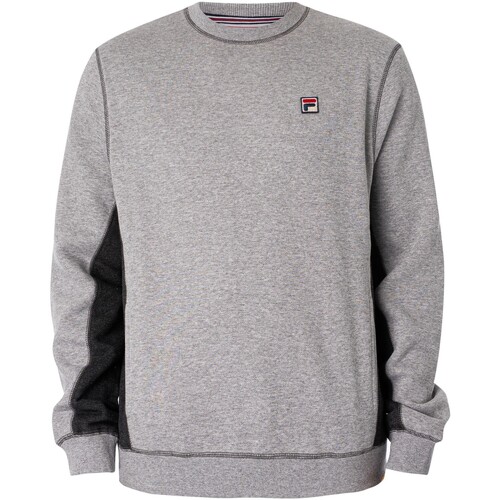 Textiel Heren Sweaters / Sweatshirts Fila Webber-sweatshirt Grijs