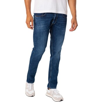 Textiel Heren Straight jeans Replay Grover rechte jeans Blauw